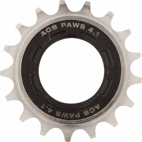 Freewheel BMX 17T 3 32 ACS Paws 4.1 Nickel zwart BSA