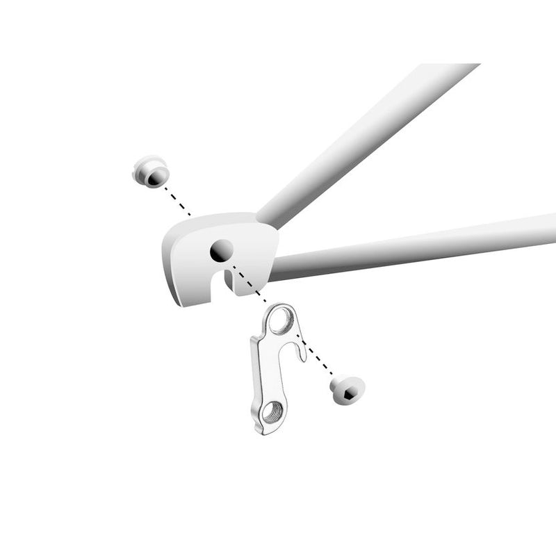 Afbeelding laden in galerijviewer, Union derailleurpad GH-124 met schroefset M8x0.75
