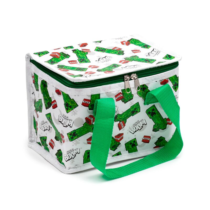 Load image into Gallery viewer, Union minecraft creeper tnt rpet duurzame koeltas lunchtas
