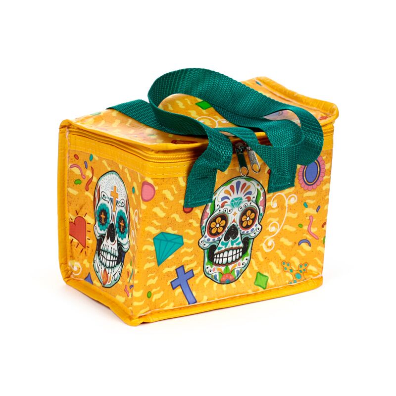 Load image into Gallery viewer, Dia de los muertos rpet duurzame koeltas lunchtas
