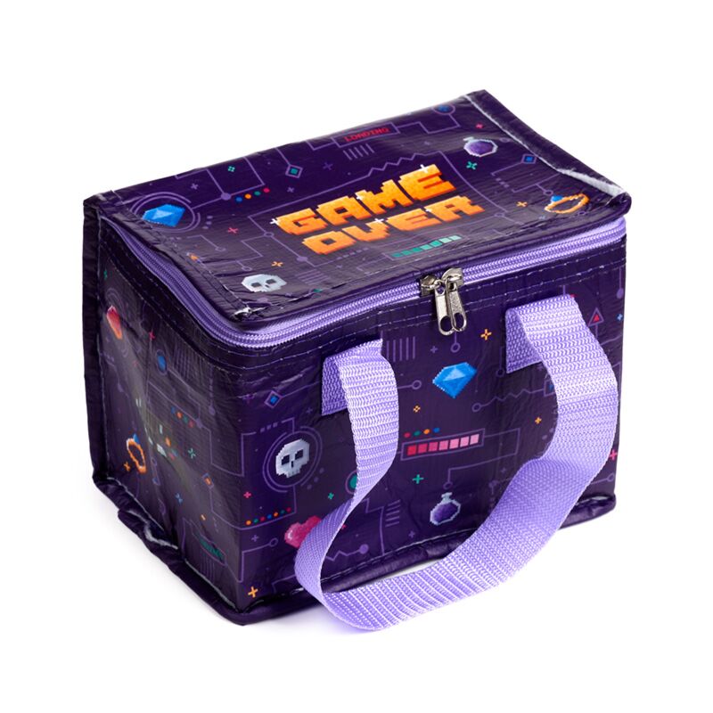 Load image into Gallery viewer, Game over rpet duurzame koeltas lunchtas

