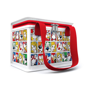Asterix portretten rpet duurzame koeltas lunchtas