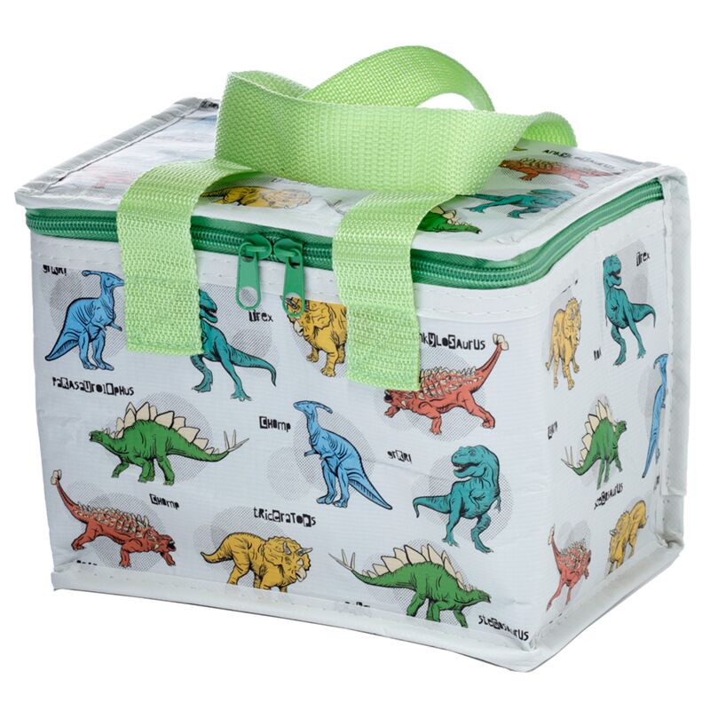 Load image into Gallery viewer, Rpet duurzame koeltas lunchtas- dinosauris junior
