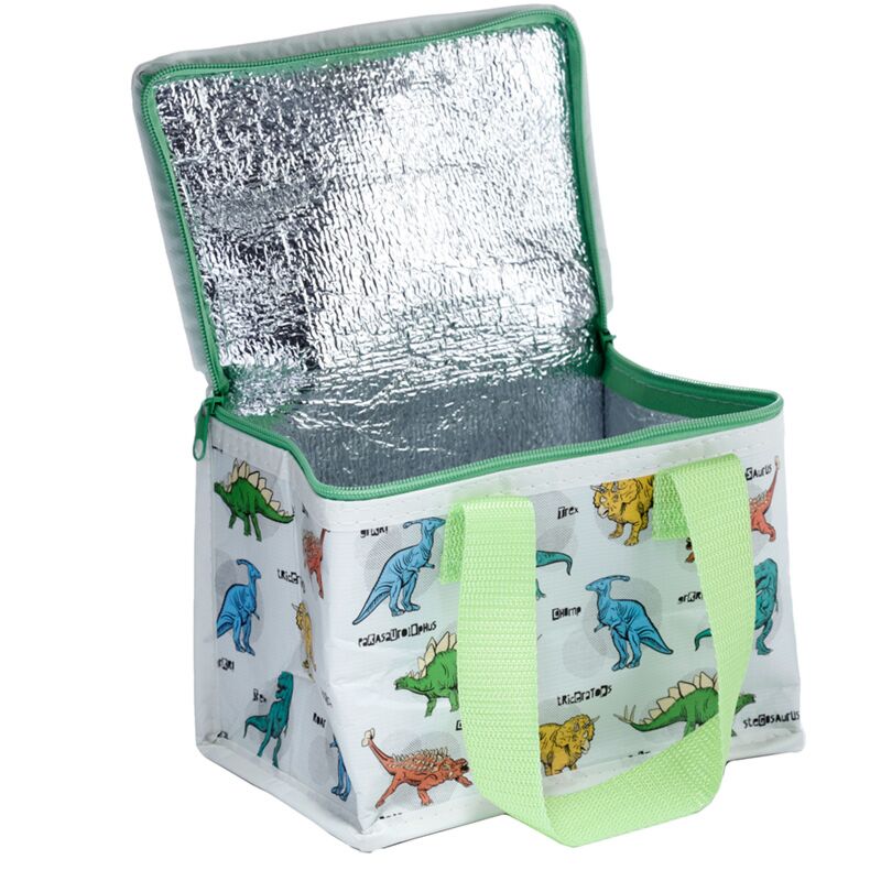 Load image into Gallery viewer, Rpet duurzame koeltas lunchtas- dinosauris junior
