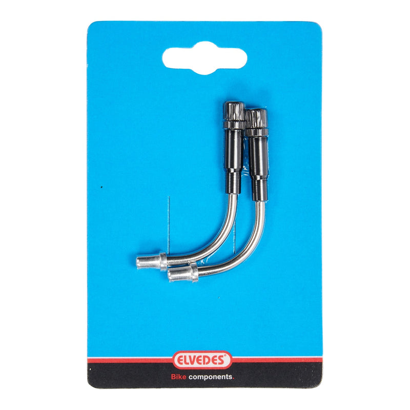 Load image into Gallery viewer, Elvedes Verstelbare V-brake bochtjes 90°Elvedes RVS kort model (2 stuks)
