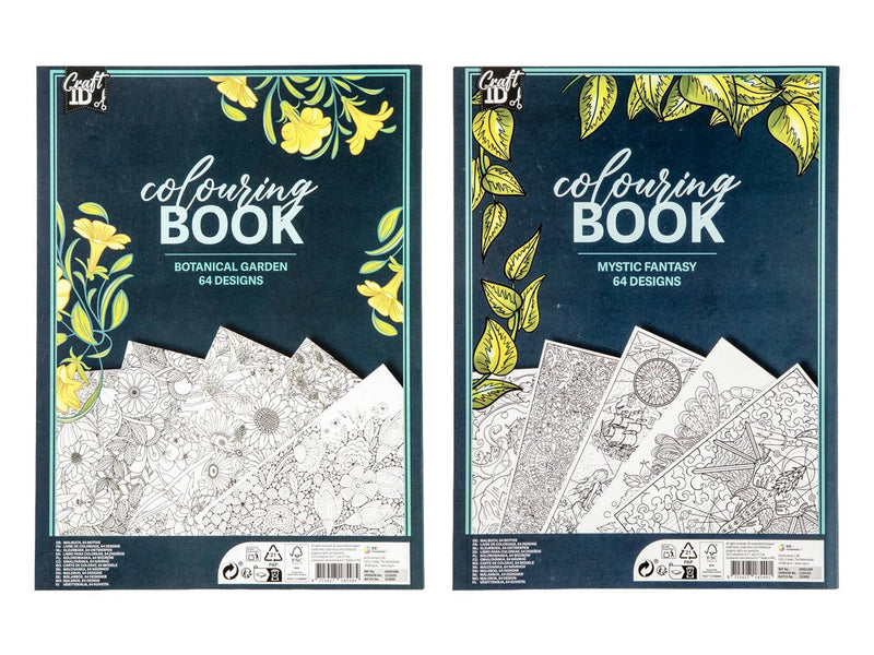 Afbeelding laden in galerijviewer, Craft id kleurboek 29,7x22cm, 32 sheets 2ass
