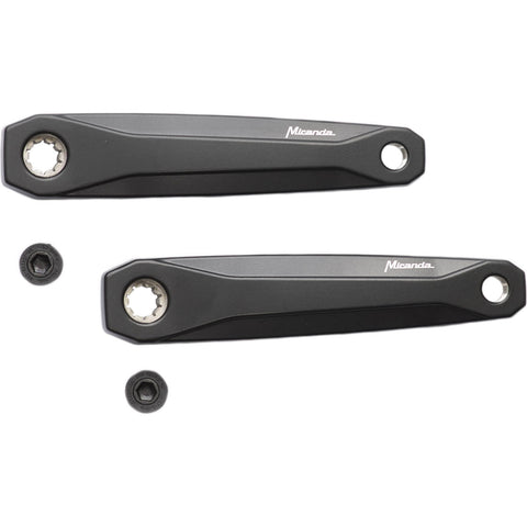 Miranda Lambda e-bike crankset 3 170mm zwart