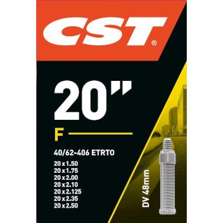 CST Binnenband 20x3.50-4.50, Ventiel: schrader autoventiel 35mm