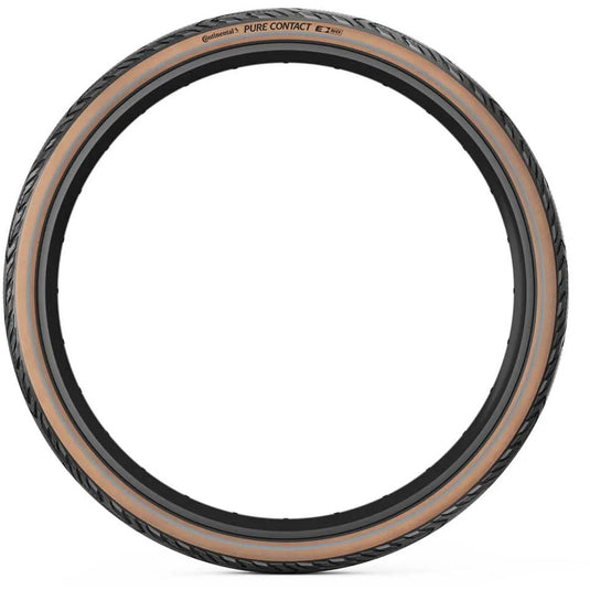 Continental vouwband pure contact 60-584 zwart bruin