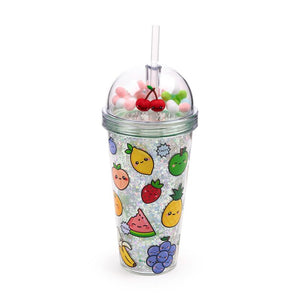 Foodiemals fruit dubbelwandige beker