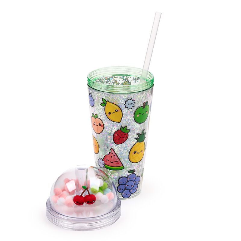 Load image into Gallery viewer, Foodiemals fruit dubbelwandige beker
