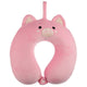 Relaxeazzz varken pluche memory foam nekkussen