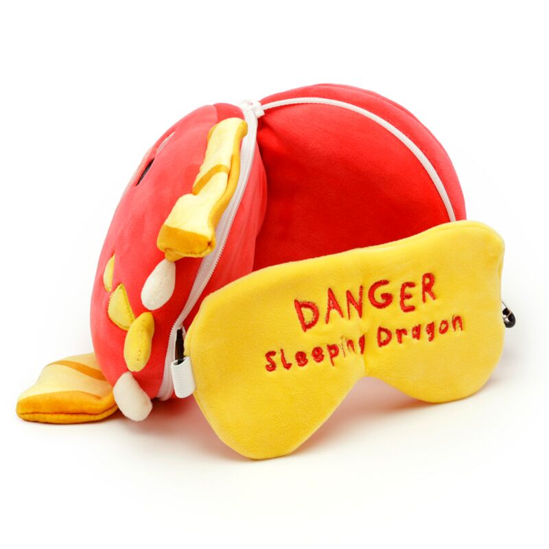 Load image into Gallery viewer, Ty relaxeazzz adoramagics draak rond reiskussen slaapmasker
