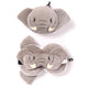 Ty relaxeazzz olifant rond reiskussen slaapmasker