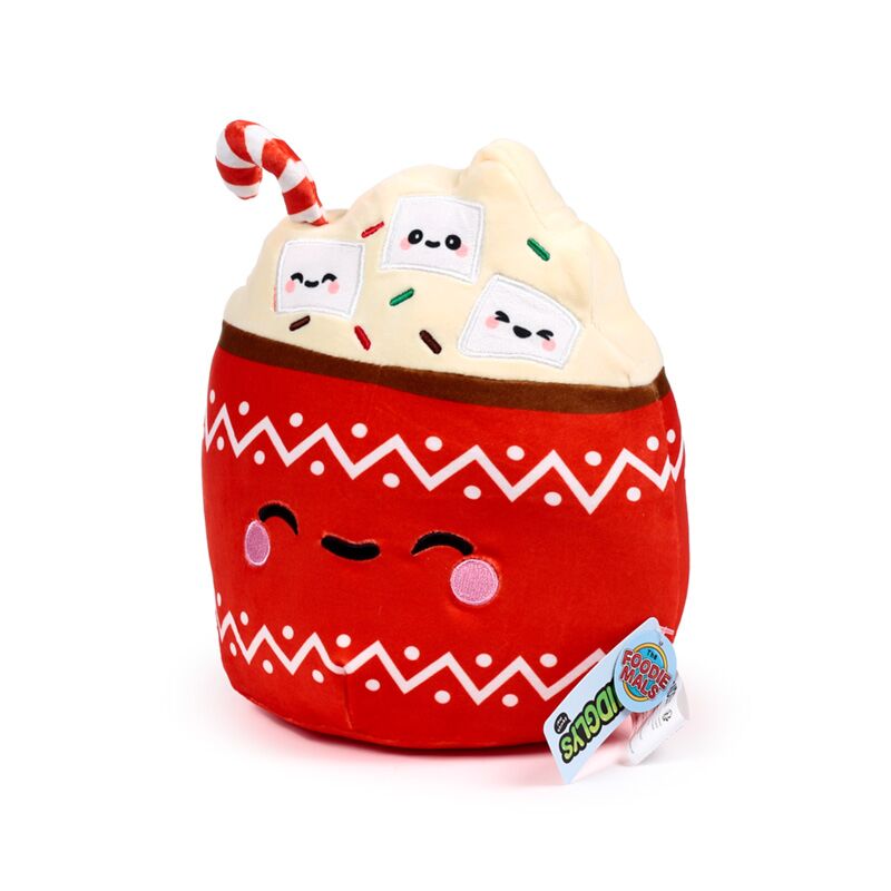 Load image into Gallery viewer, Pluche squidglys foodiemals aspen de warme chocomel
