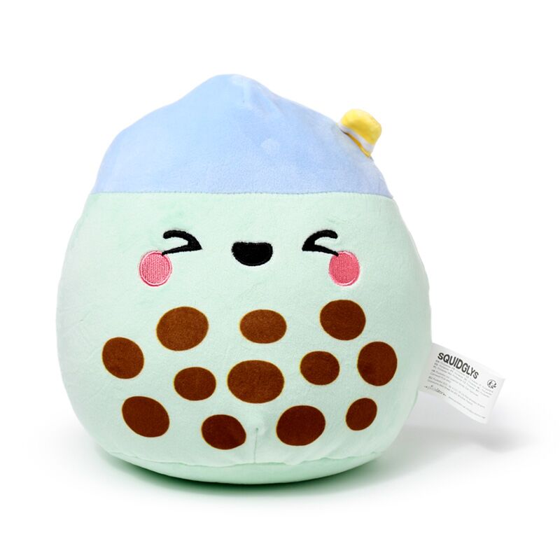 Load image into Gallery viewer, Pluche squidglys foodiemals matcha de bubble tea
