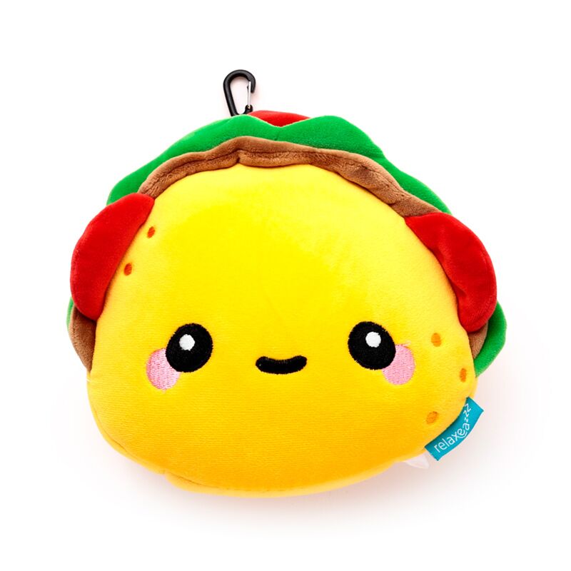 Load image into Gallery viewer, Ty relaxeazzz foodiemals frida de taco reiskussen slaapmasker
