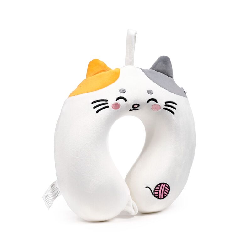 Load image into Gallery viewer, Relaxeazzz lola de kat adoramals pluche memory foam nekkussen
