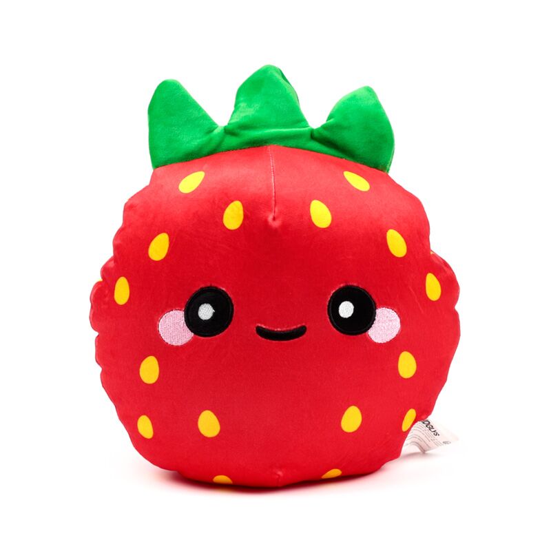 Load image into Gallery viewer, Pluche squidglys foodiemals elidi de aardbei
