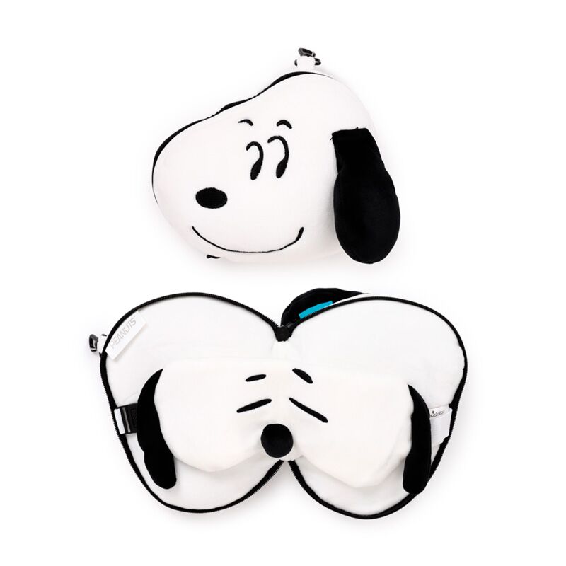 Load image into Gallery viewer, Union relaxeazzz peanuts snoopy reiskussen slaapmasker
