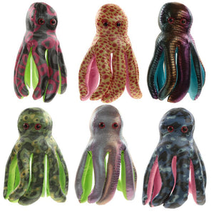Octopus dierenknuffels zanddieren 25cm