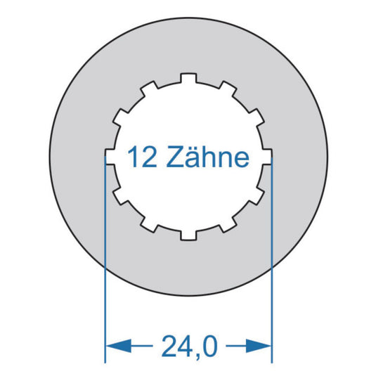 Cyclus gereedschap power.tool 2-zijdig t8 37.1 t12 24.0