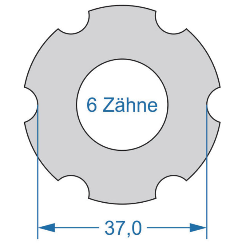 Load image into Gallery viewer, Cyclus gereedschap power.tool 2-zijdig t6 37.0 t20 32.0
