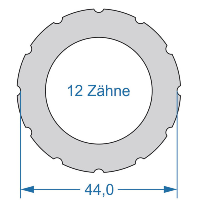 Load image into Gallery viewer, Cyclus gereedschap power.tool 1-zijdig t12 44.0
