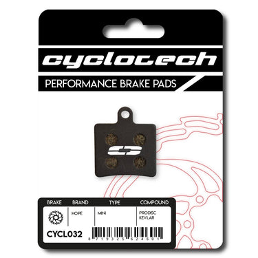 Cyclo tech schijfremblok prodisc kevlar hope mini