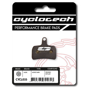 Cyclo tech schijfremblok prodisc kevlar hope mono mini