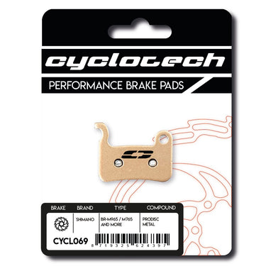 Cyclo tech schijfremblok prodisc metal shimano xt