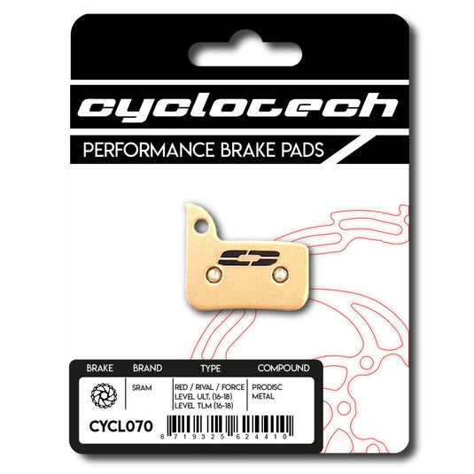 Cyclotech, cyclotech cyclotech schijfremblok prodisc metal sram red