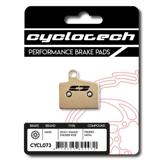 Cyclotech, cyclotech cyclotech schijfremblok prodisc metal hayes dyno
