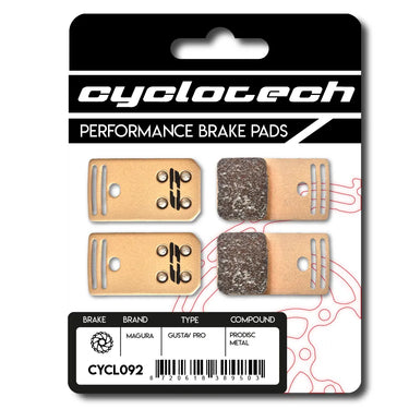 Cyclo tech schijfremblok prodisc metal magura gustav pro