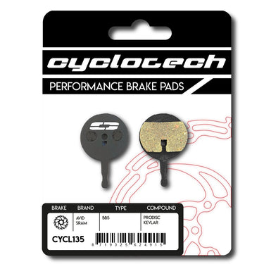 Cyclo tech schijfremblok prodisc kevlar avid bb5