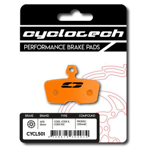 Cyclo tech schijfremblok prodisc ceramic sram code