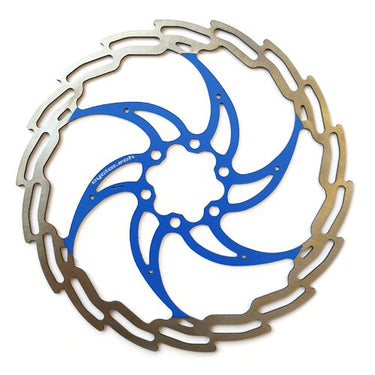 Cyclo tech remschijf prodisc ninja 203 mm, blauw