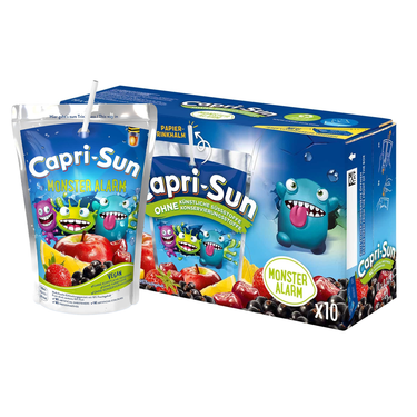 Capri-sun capri sun monster alarm (d) 200ml (4x 10 stuks)
