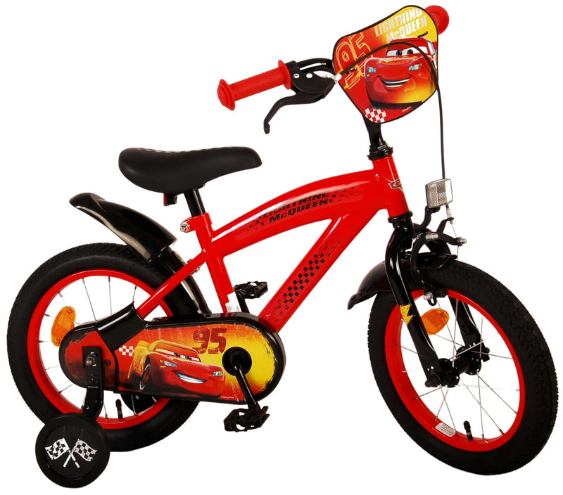 Load image into Gallery viewer, Disney Cars Kinderfiets - Jongens - 14 inch - Rood
