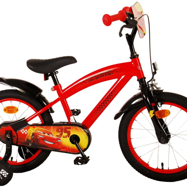 Disney Cars Kinderfiets - Jongens - 16 inch - Rood