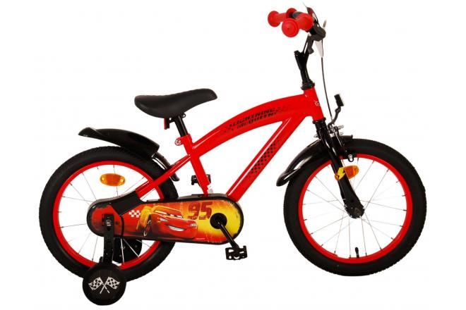 Disney Cars Kinderfiets - Jongens - 16 inch - Rood