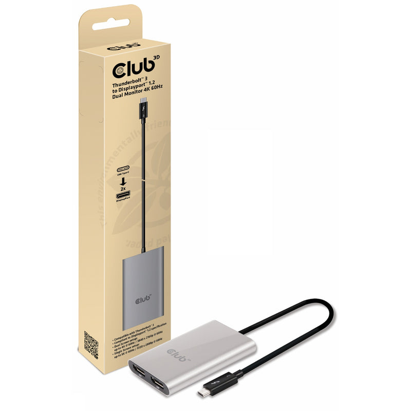 Load image into Gallery viewer, Club 3D Thunderbolt 3 naar Displayport 1.2 adapter
