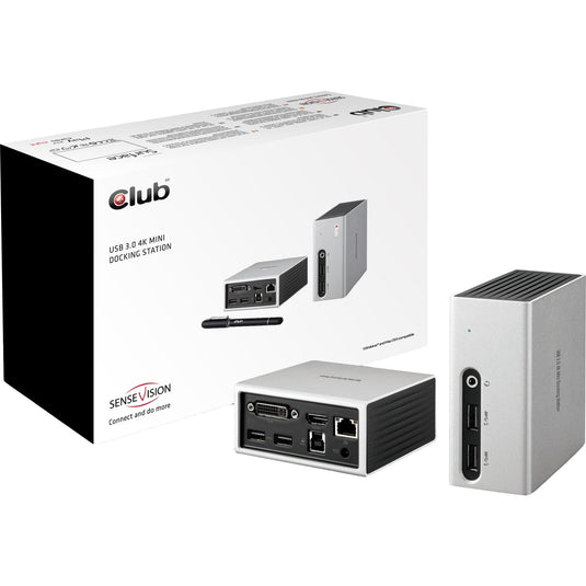 Club 3D USB 3.2 Gen 1 4K UHD Mini Docking Station