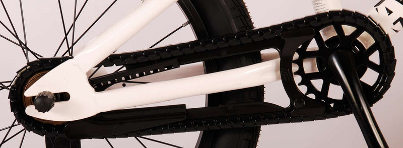 Load image into Gallery viewer, Volare Cool Rider Kinderfiets - Jongens - 18 inch - Wit - 95% afgemonteerd - Prime Collection
