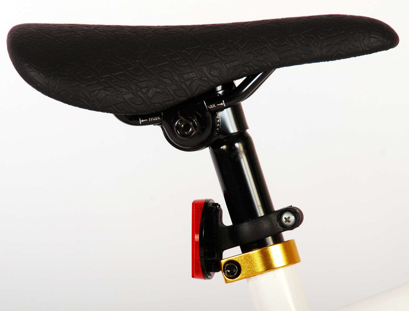 Load image into Gallery viewer, Volare Cool Rider Kinderfiets - Jongens - 18 inch - Wit - 95% afgemonteerd - Prime Collection
