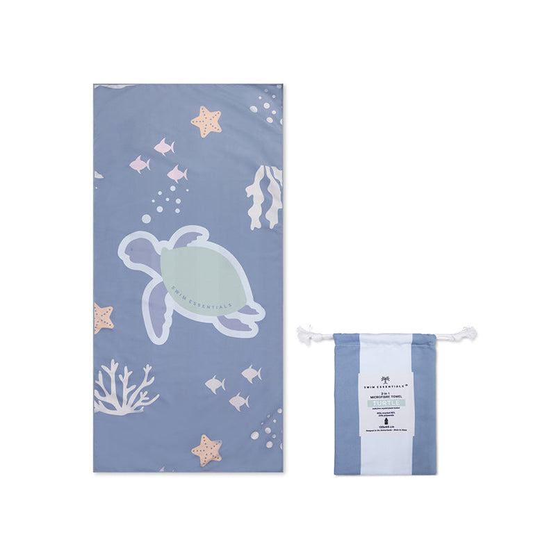 Load image into Gallery viewer, Coral bliss | meerkleurige microvezel handdoek 135 x 65 cm
