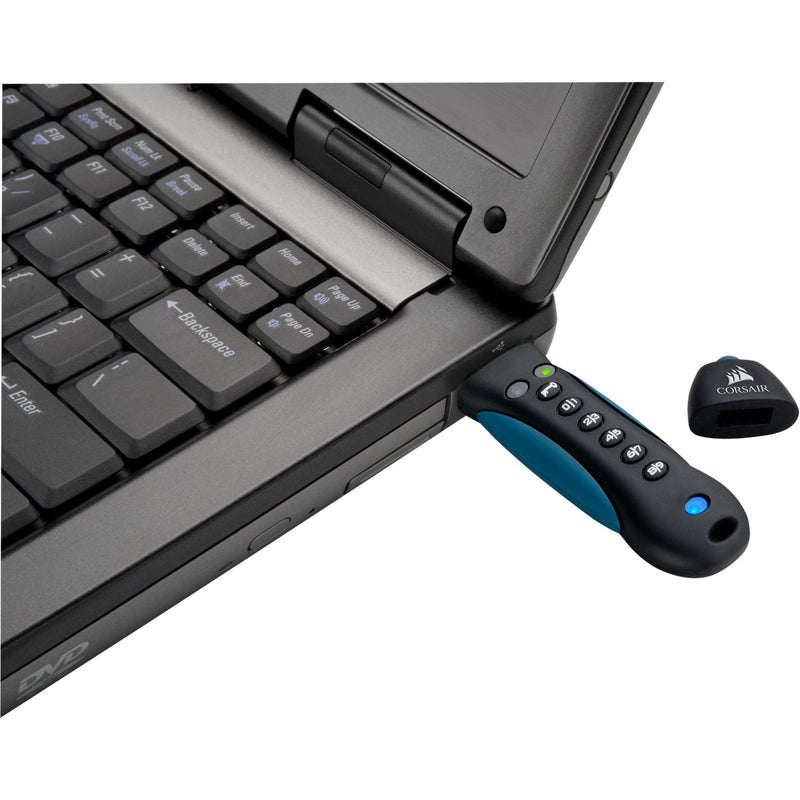 Load image into Gallery viewer, Corsair Flash Padlock 3 128GB Secure USB 3.0 Flash Drive
