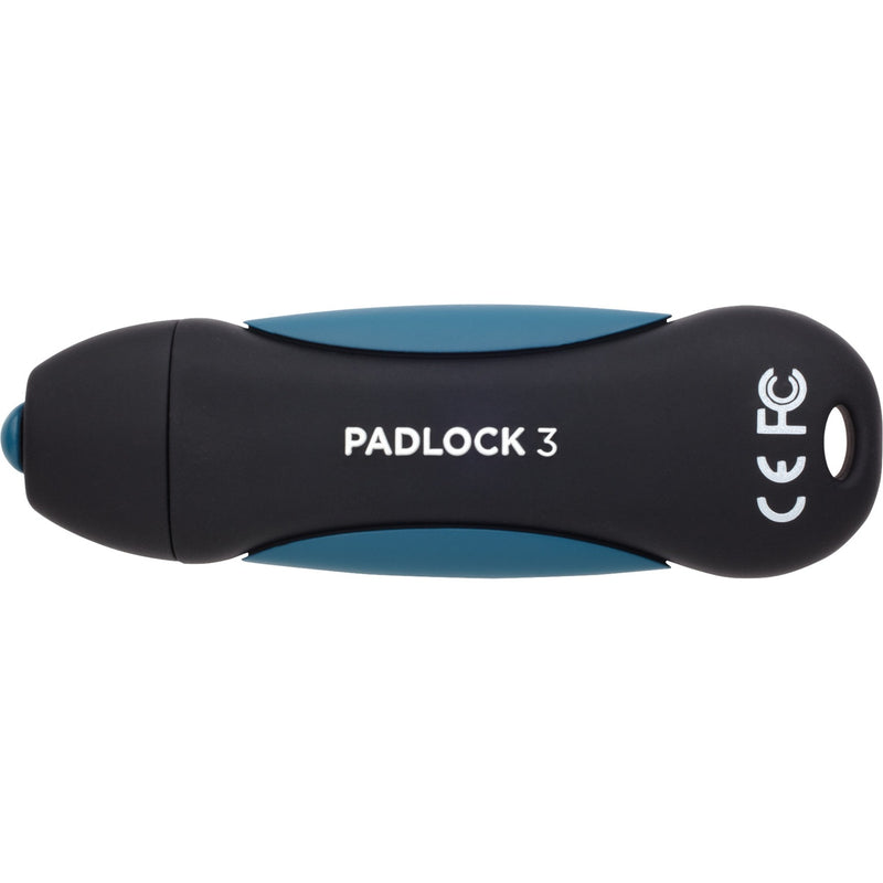 Load image into Gallery viewer, Corsair Flash Padlock 3 64GB Secure USB 3.0 Flash Drive
