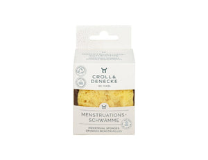 Croll denecke natuurlijke menstruatiesponsjes - 2 stuks