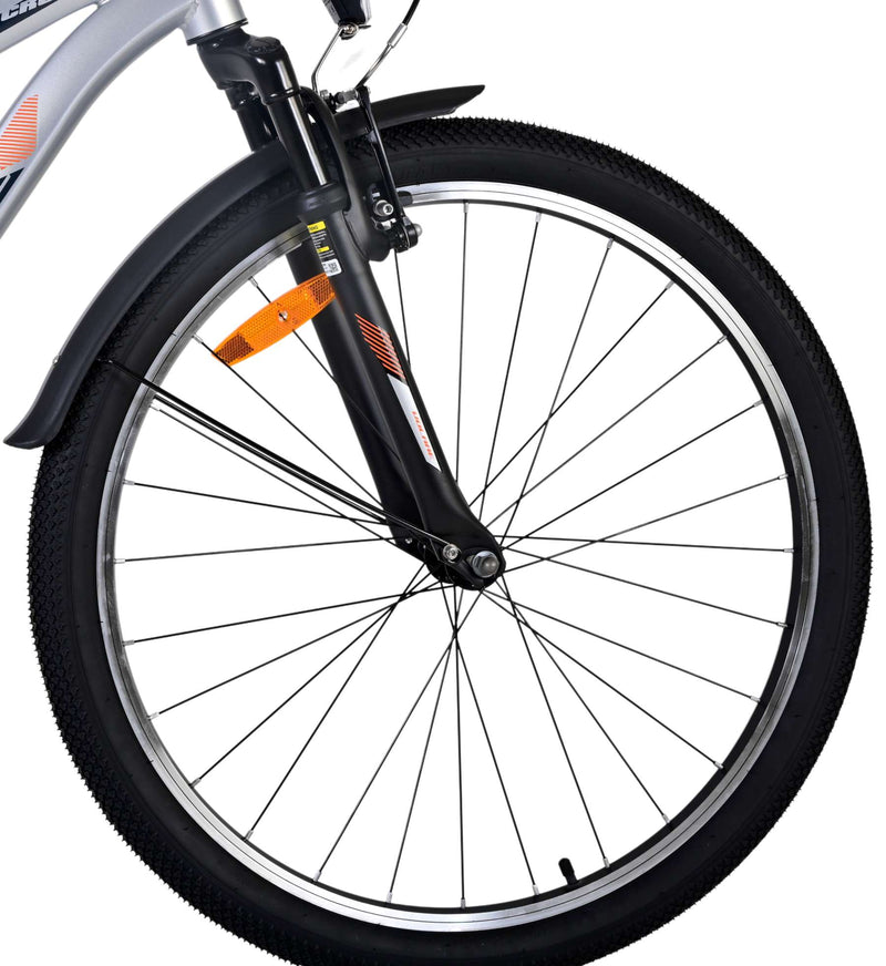 Load image into Gallery viewer, Volare Cross Kinderfiets Jongens 26 inch Zilver
